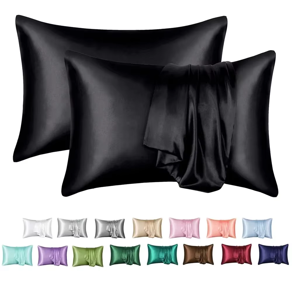 Taie d'oreiller en Satin pour cheveux