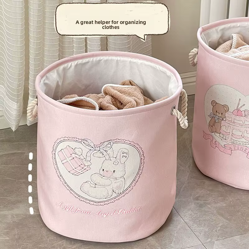 1 panier à linge pliable de grande capacité pour la maison