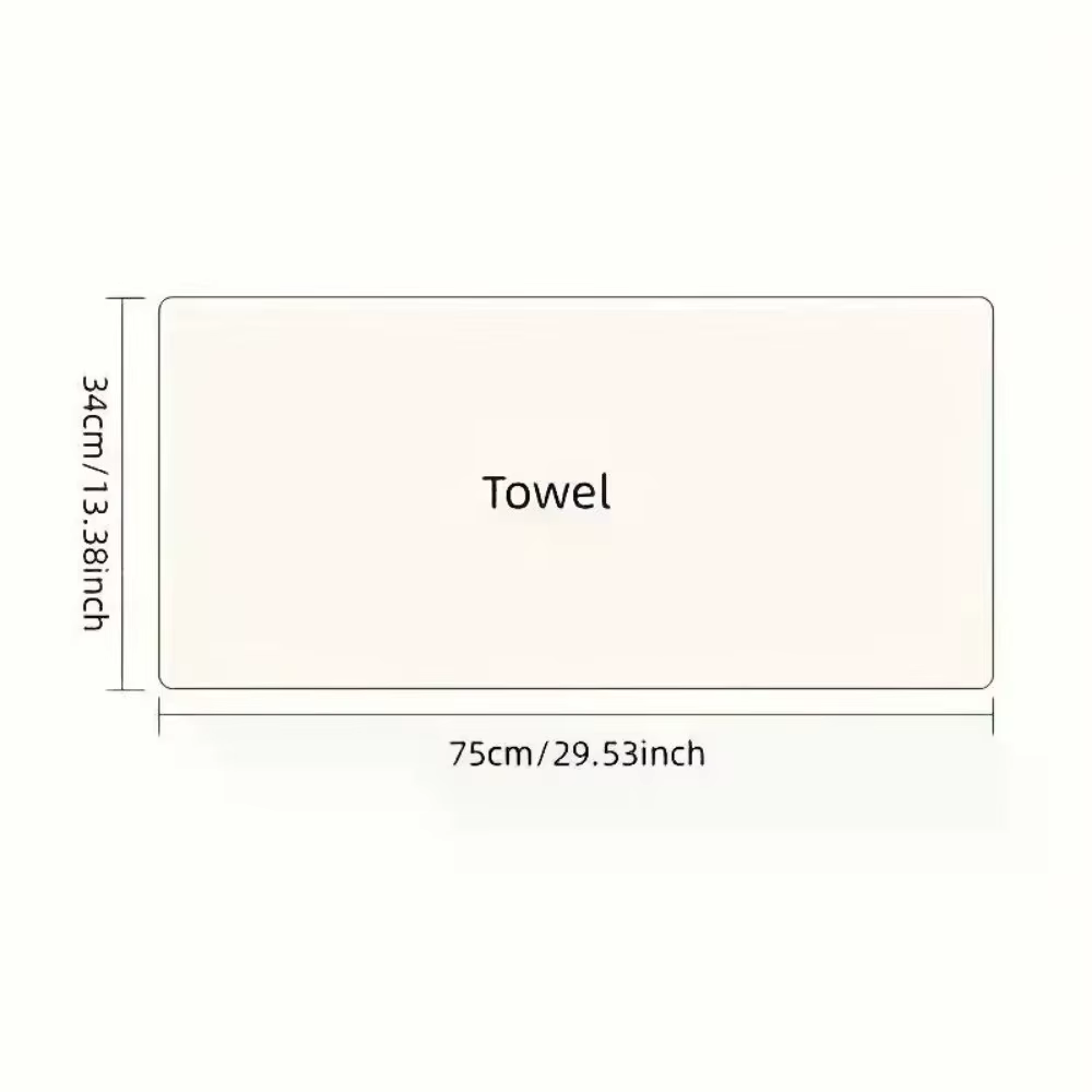 Serviette de bain et de visage en coton rouge épaisse