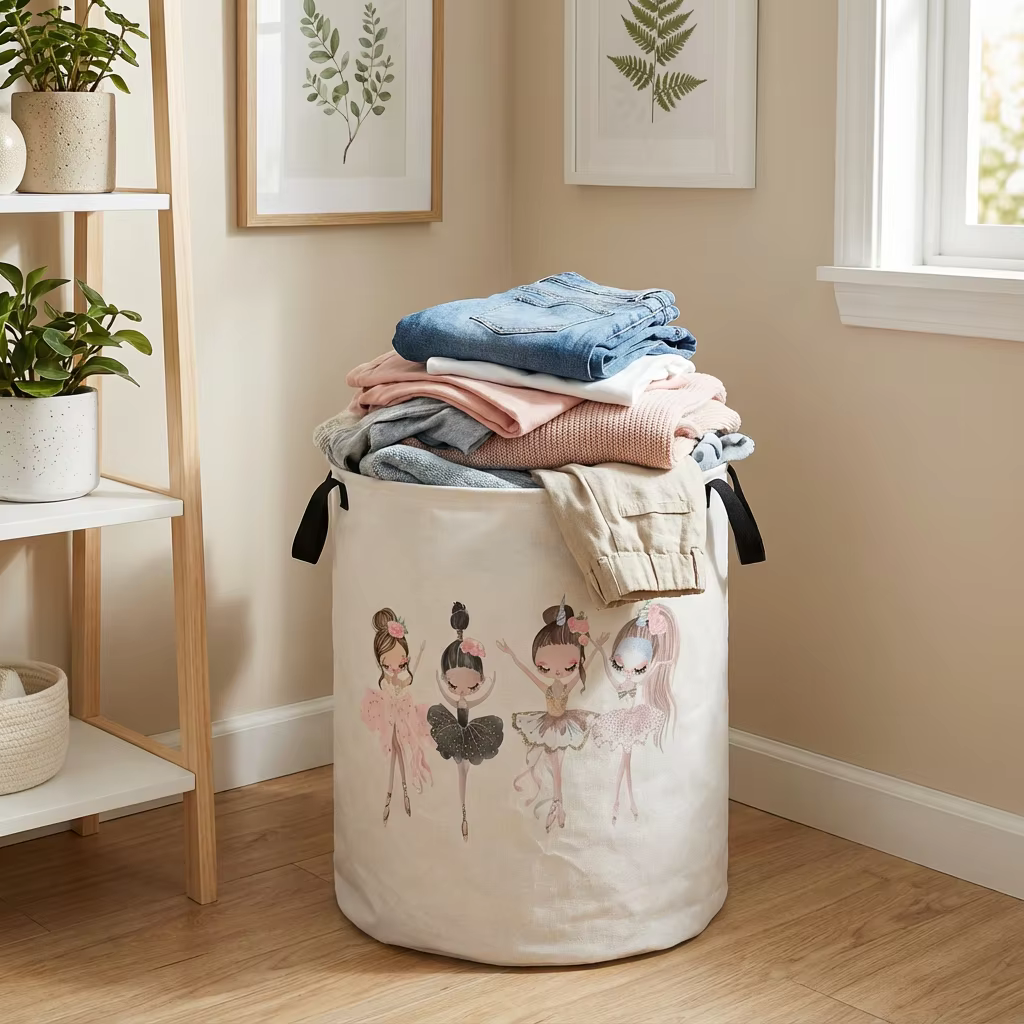 Panier à linge pliable pour danseur de ballet