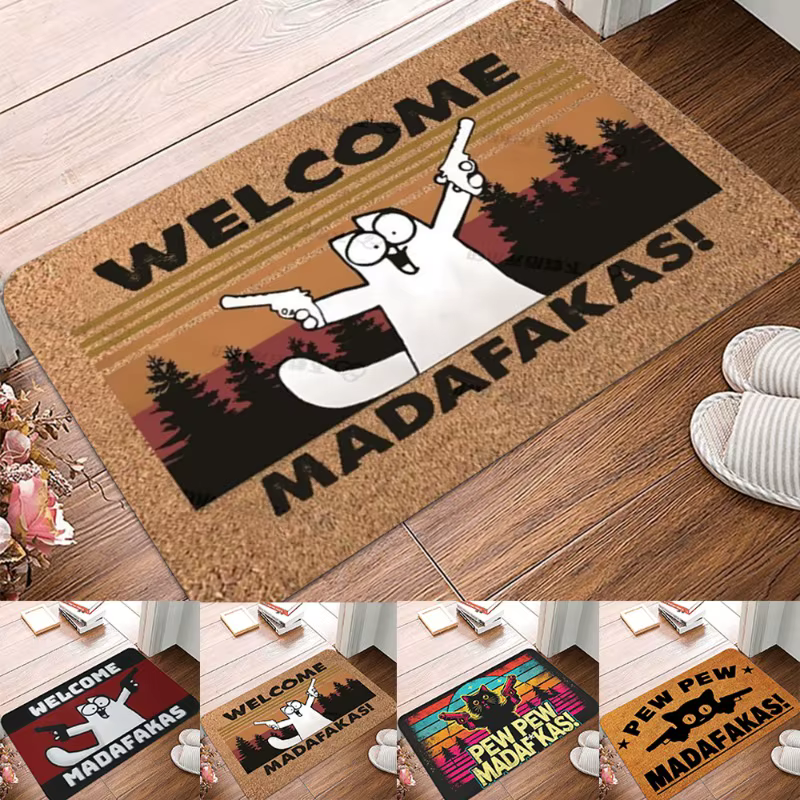 MADAFAKAS tapis motif