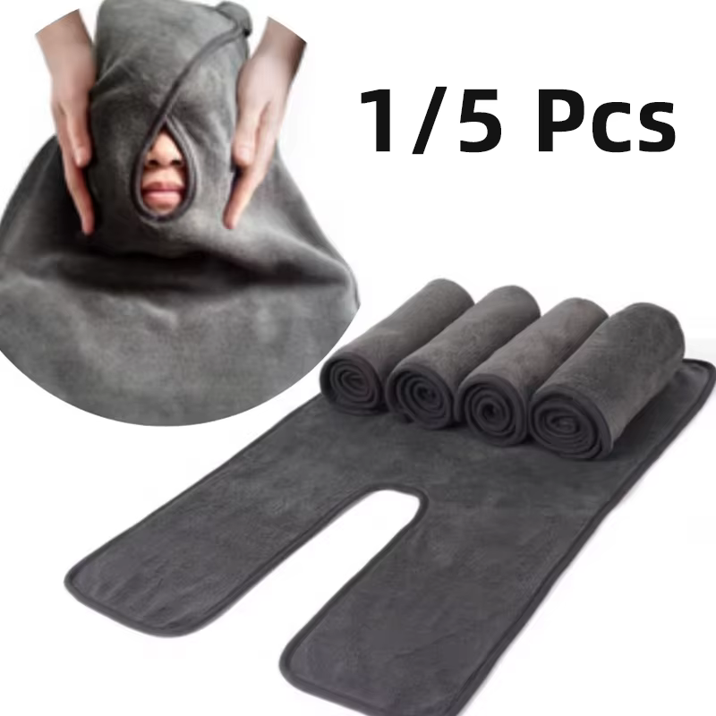 Serviette de beauté en forme de U