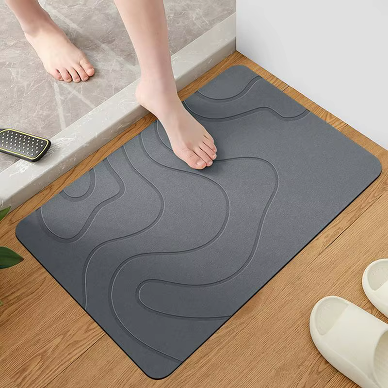 Tapis de bain en Diatomite