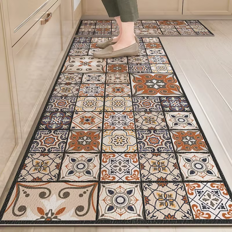 VIKAMA – tapis de sol de cuisine résistants à l'huile et à l'eau