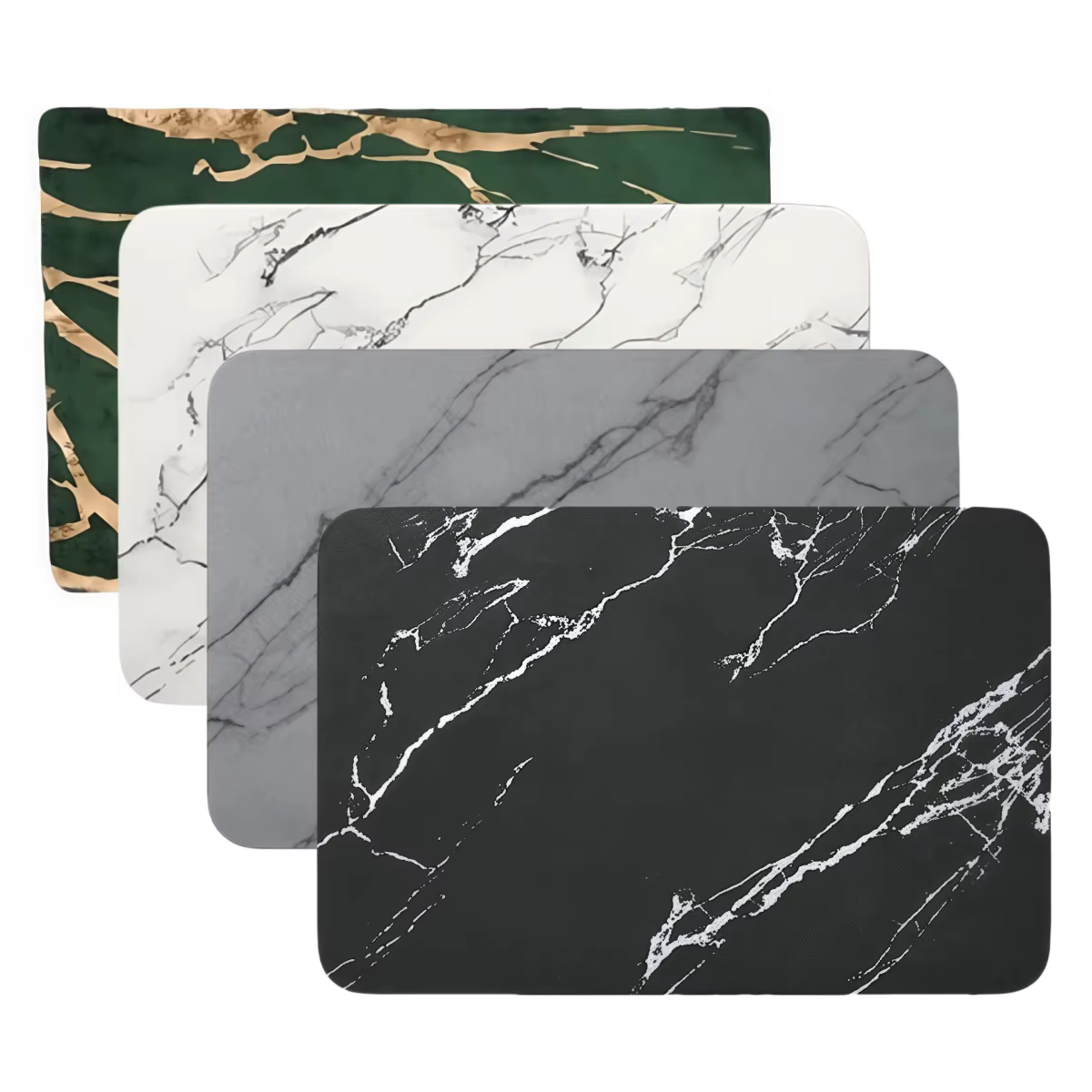 1 pièces tapis de salle de bain