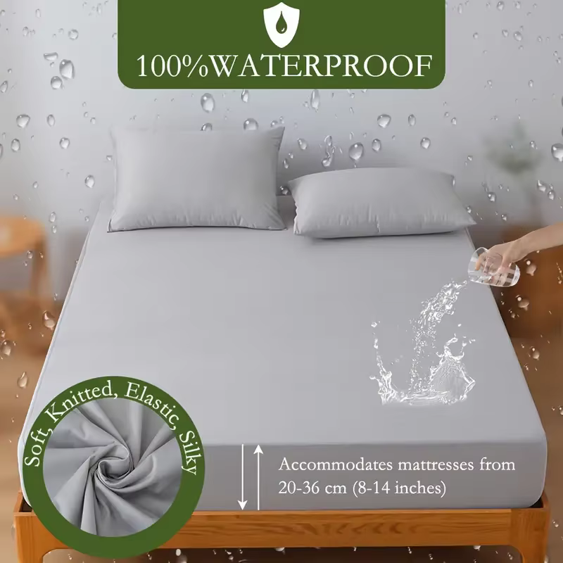 Drap-housse imperméable en tricot Jersey