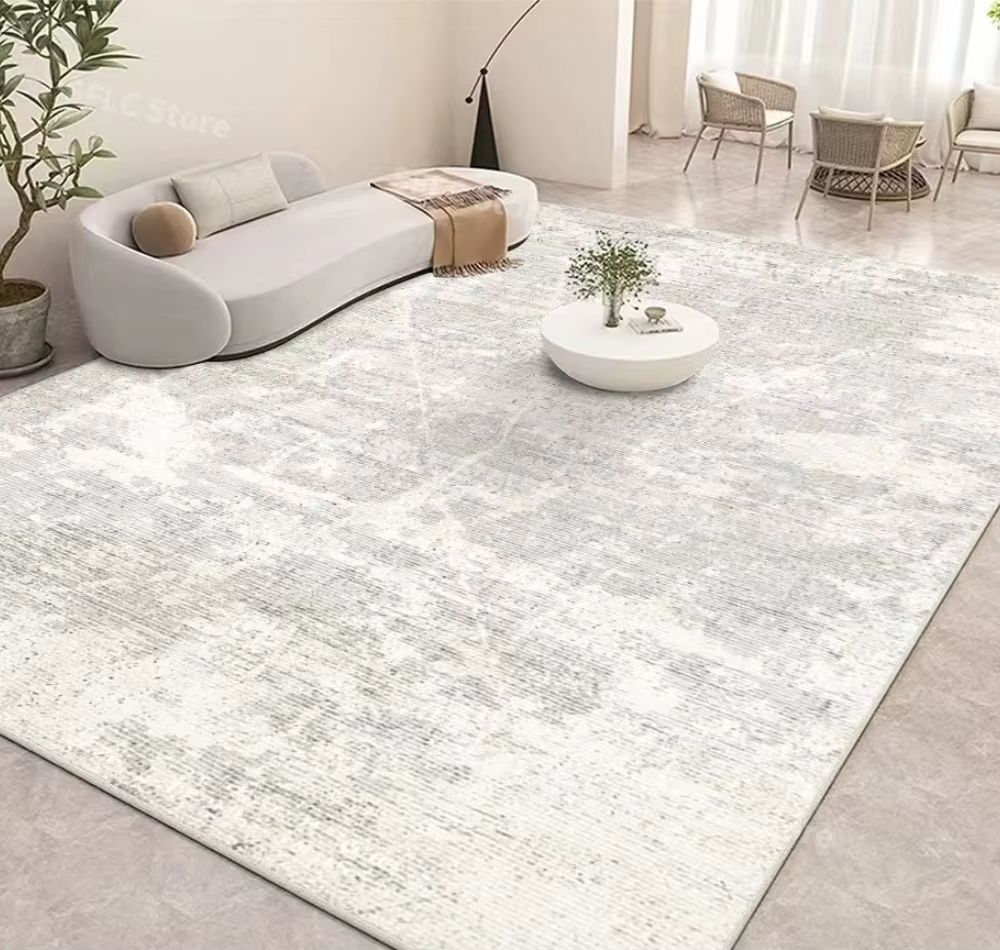 Tapis Minimaliste Solide pour Documents