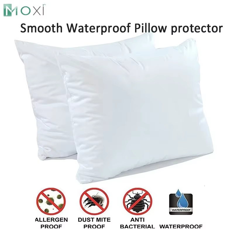 Juste de coussin imperméable lisse