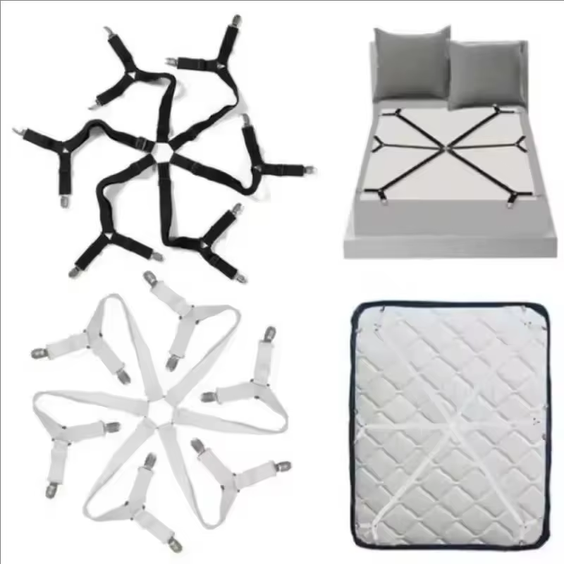 Sangles de maintien de draps de lit réglables