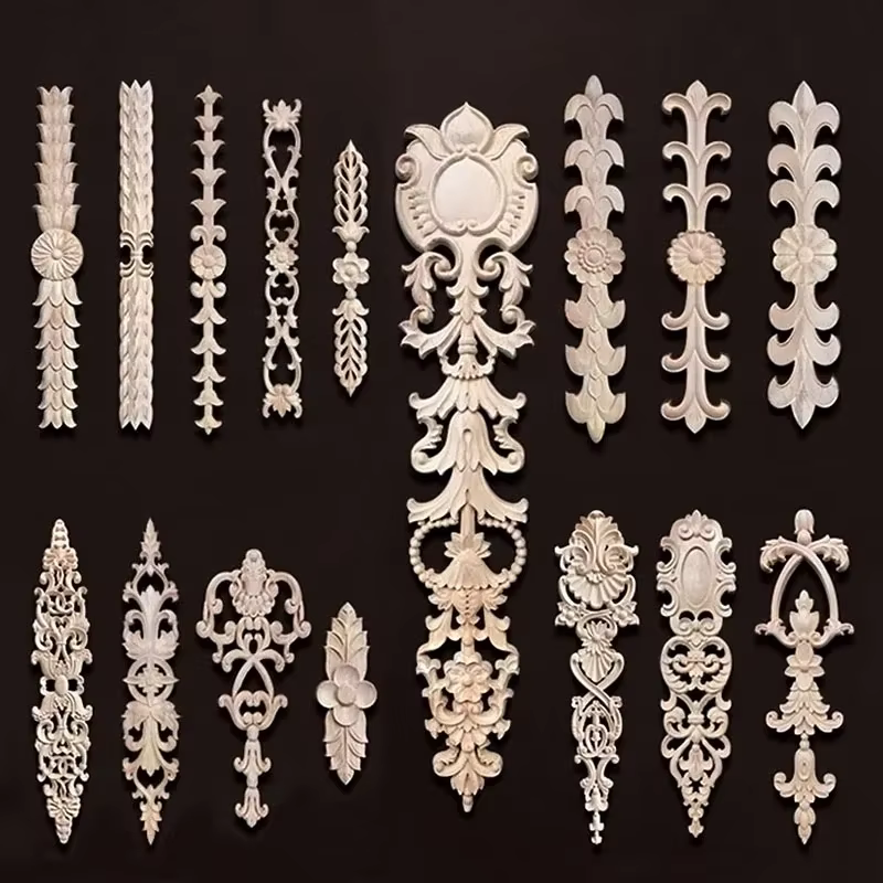 Appliques de meubles en bois