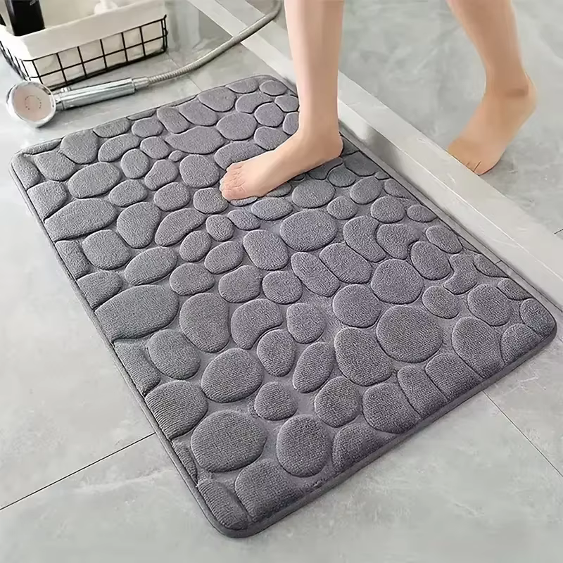 Tapis de salle de bain antidérapant 3D