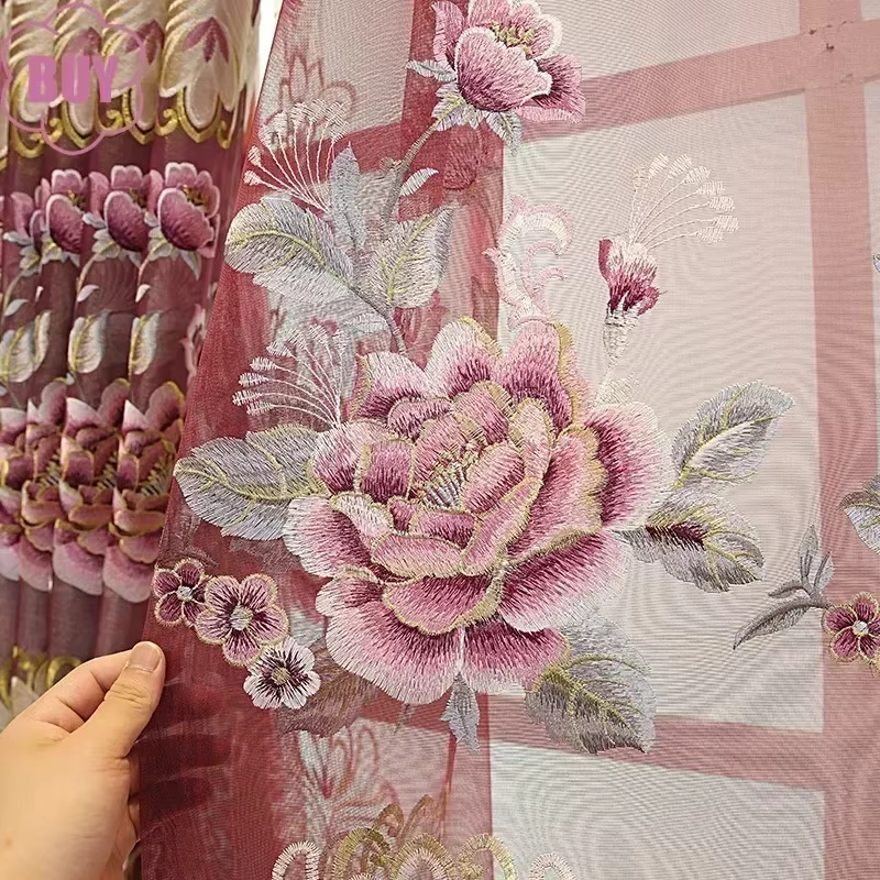 Rideaux de style européen tendance pour salon
