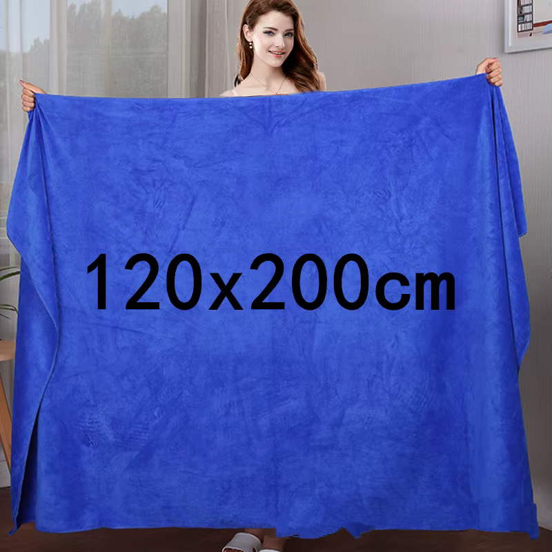 Serviette Serviettes de bain en microfibre – Lignes