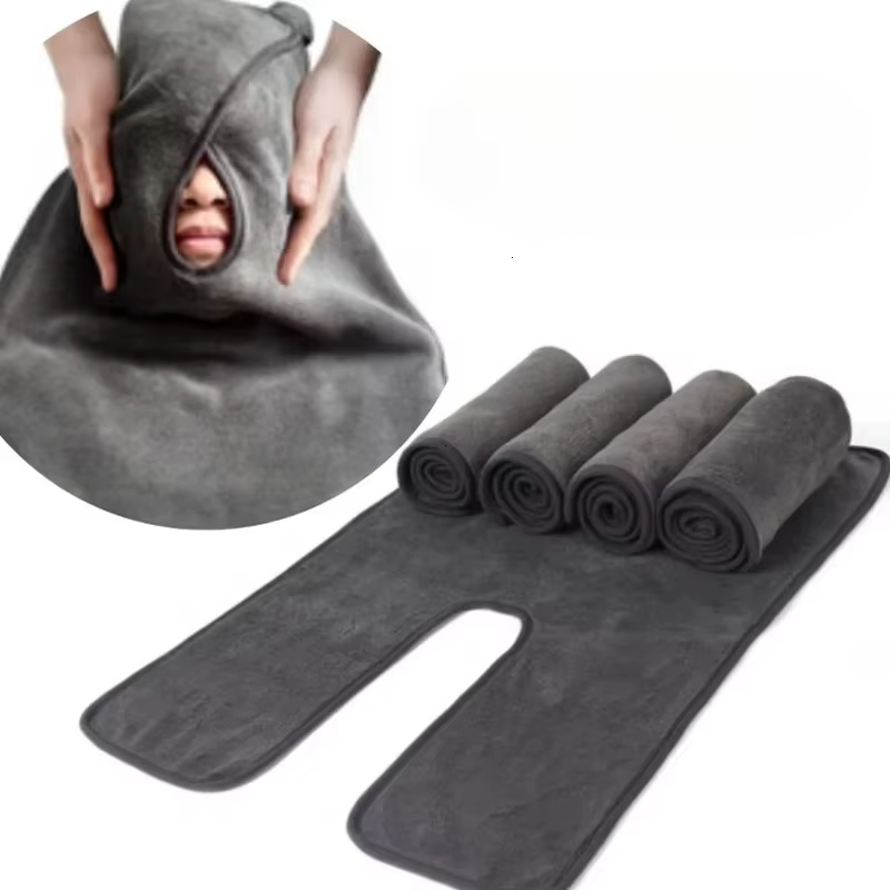 Serviette de beauté en forme de U