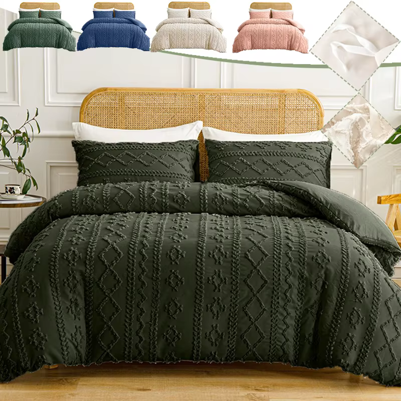 Ensemble de trois pièces à fleurs coupées bohème
