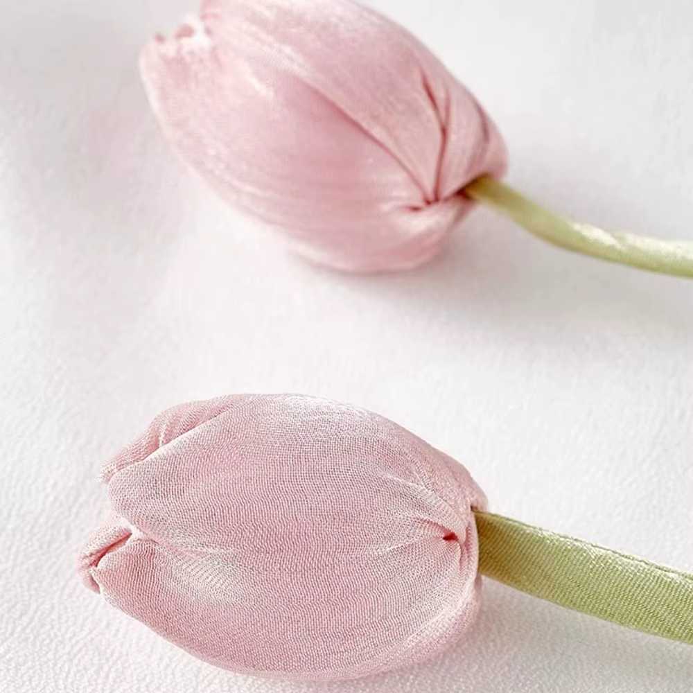 Attaches de rideau en forme de tulipe