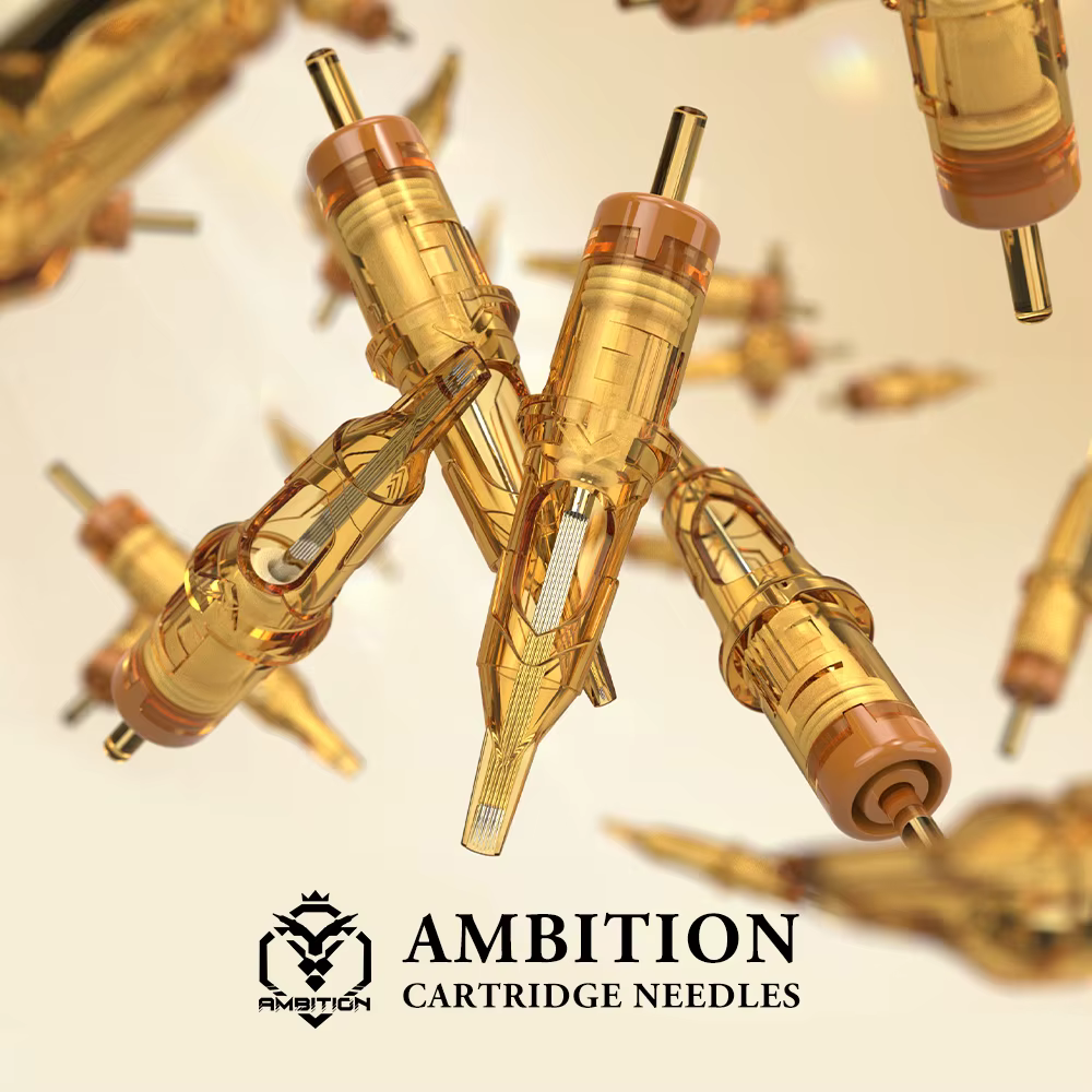 Ambition gloire RL/RM/RS 20 pièces cartouche de tatouage rond Liner Shader courbé Magnum aiguille