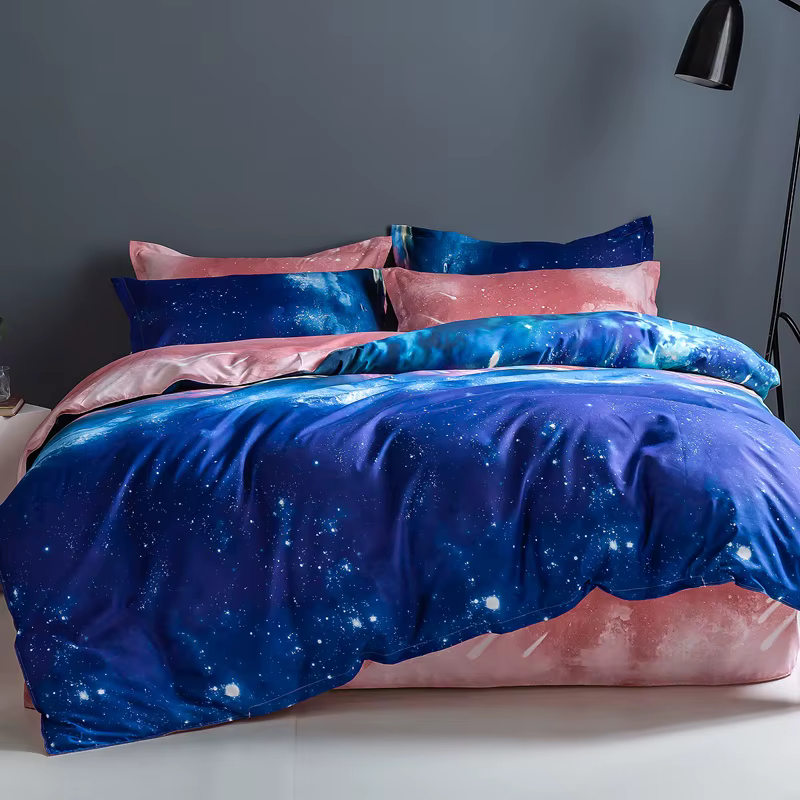 Ensemble de housse de couette en microfibre