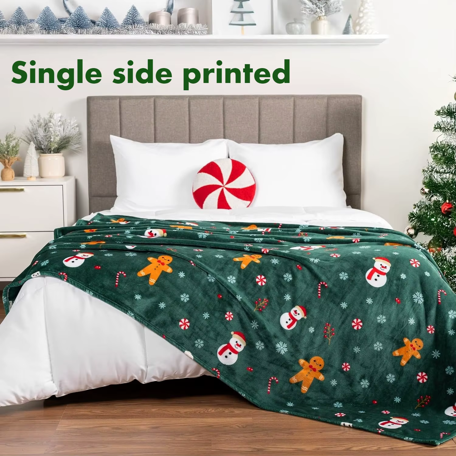Couverture à thème de noël