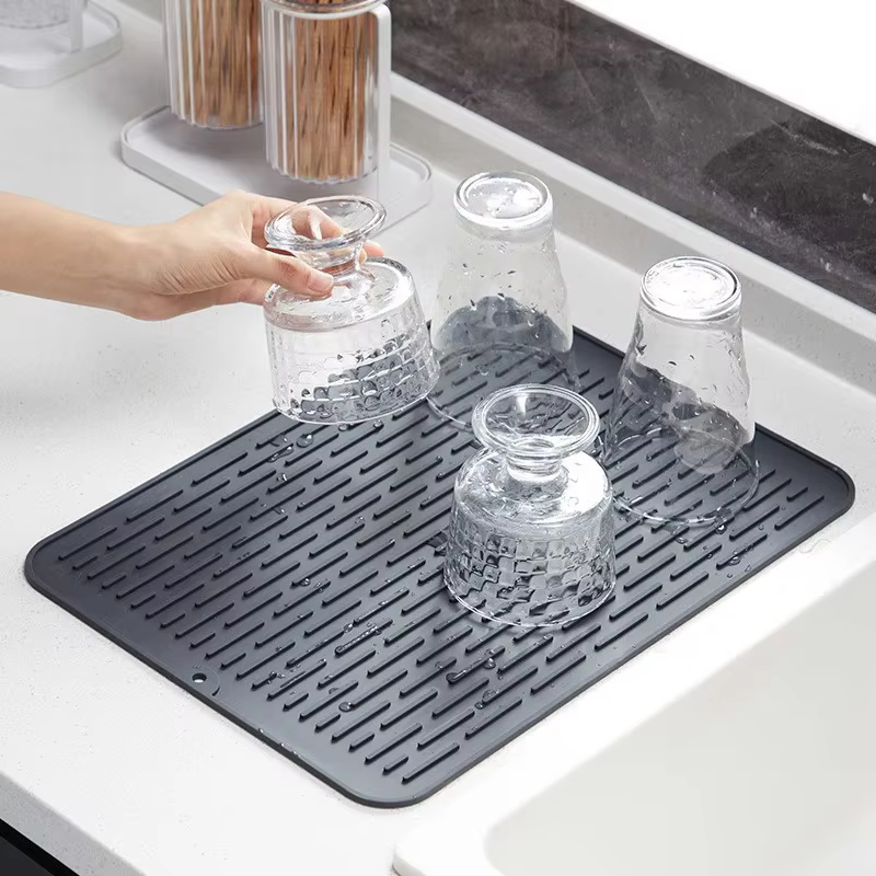 Polymères de séchage de vaisselle en silicone pliables