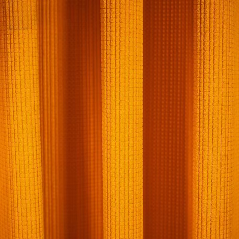 Nouveau Rideaux de couleur unie en velours Beige pour salon salle à manger chambre