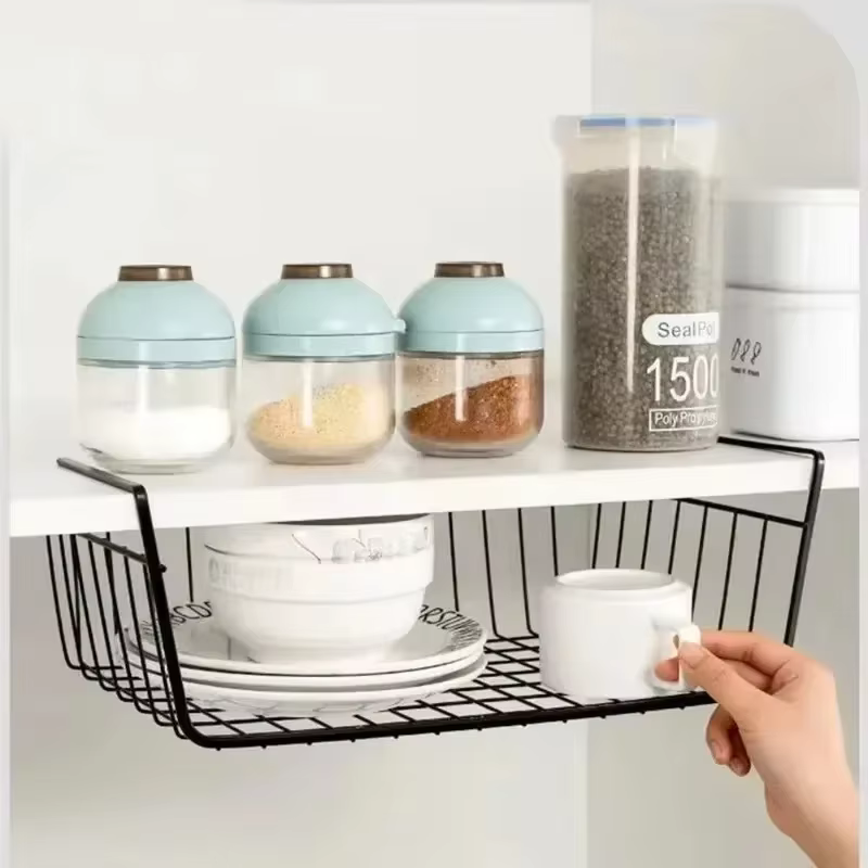 1PC Étagère de rangement à niveaux pour cuisine