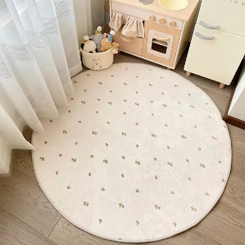 Tapis moelleux de grande surface pour chambre à coucher