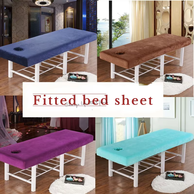 Drap de lit épais en velours cristal