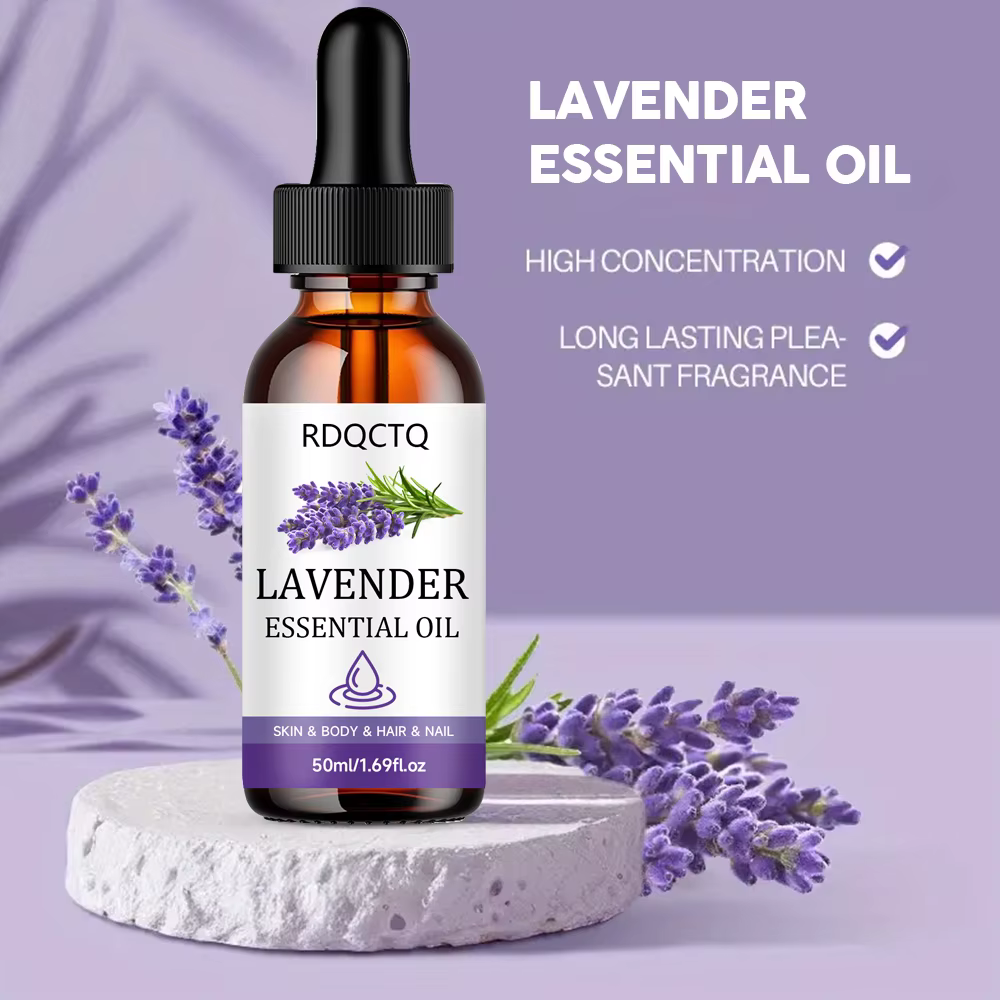 Huile essentielle de lavande-100% naturelle pure pour la peau