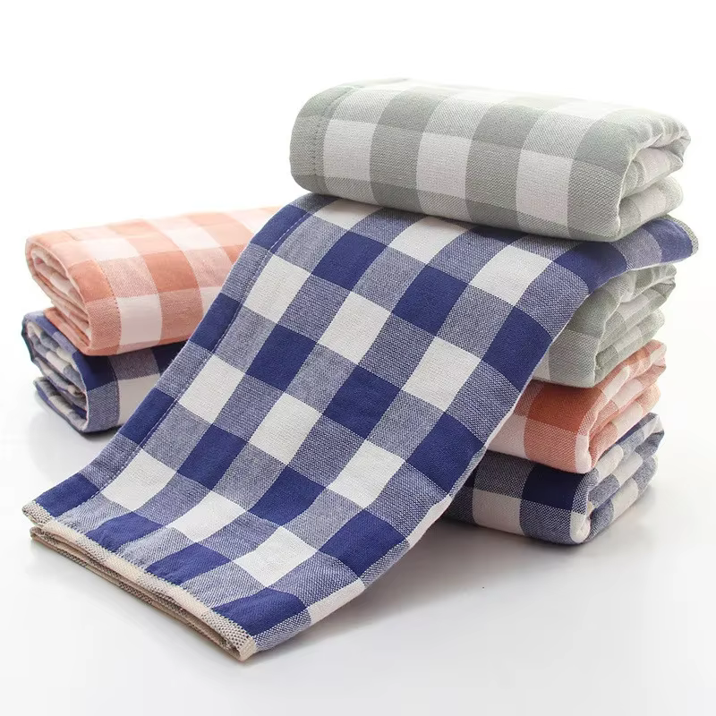 Serviette à main en gaze de coton 100%