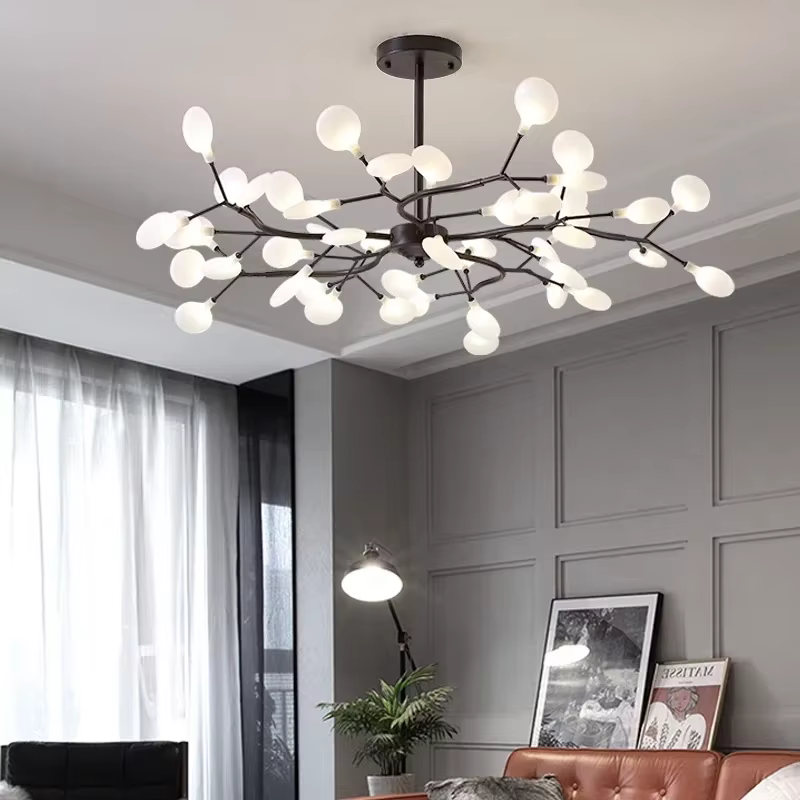 Lustres lucioles de luxe nordiques