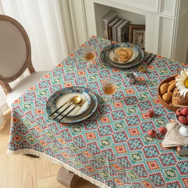 Nappe de salle à manger de Style marocain avec une sensation luxueuse et haut de gamme