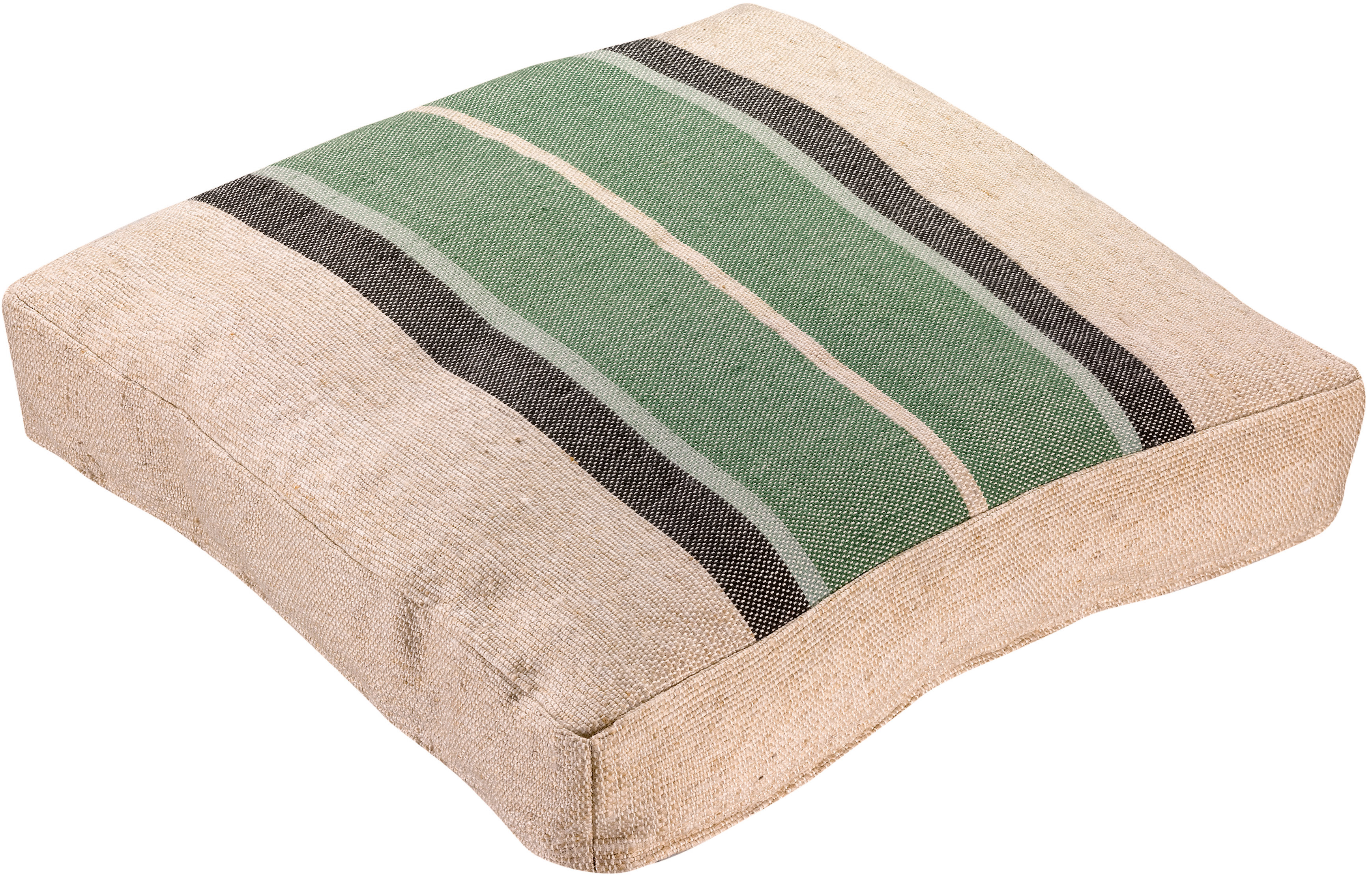 Coussin de sol Gatsby Eucalyptus 55 x 55 x 10 cm
