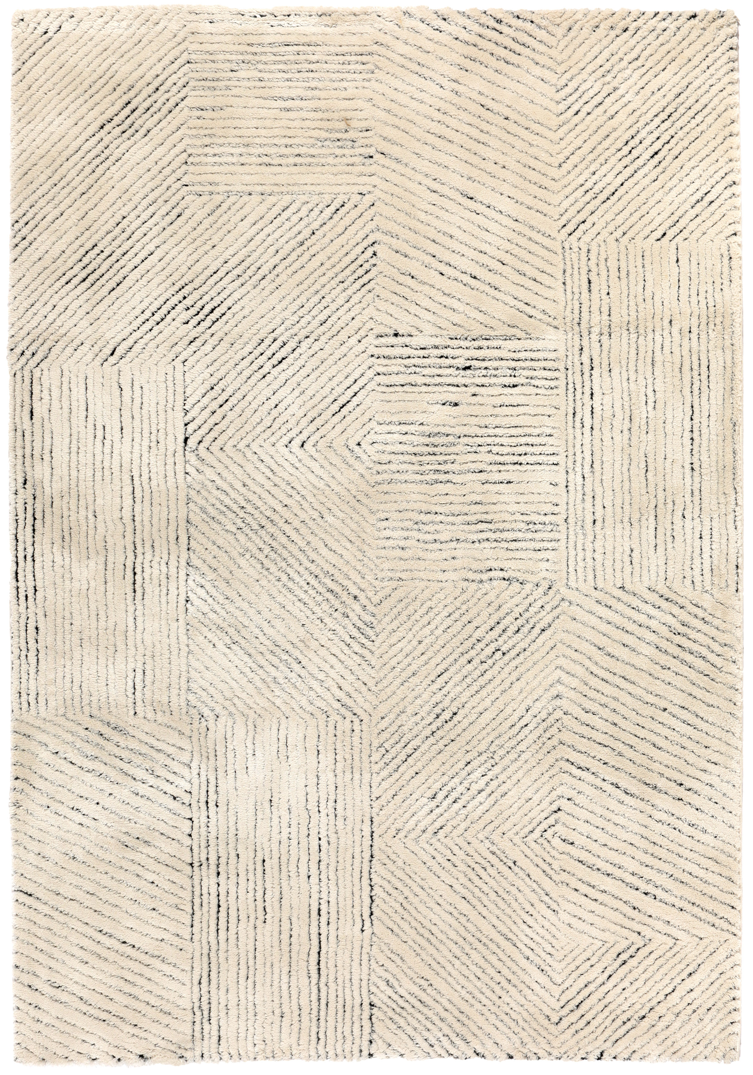 Tapis Luna Neige 160 x 230 x 2 cm