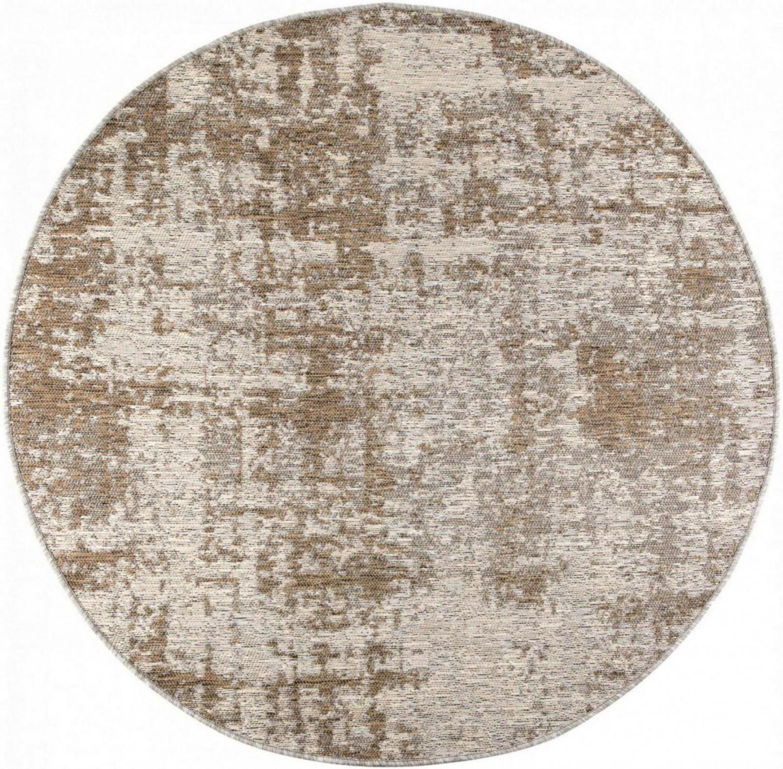 Tapis Catania 2 outdoor Naturel Diamtre 200