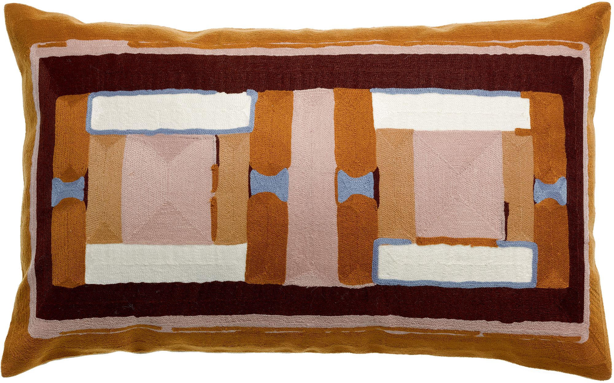 Coussin brod Taho Cuivre 40 x 65