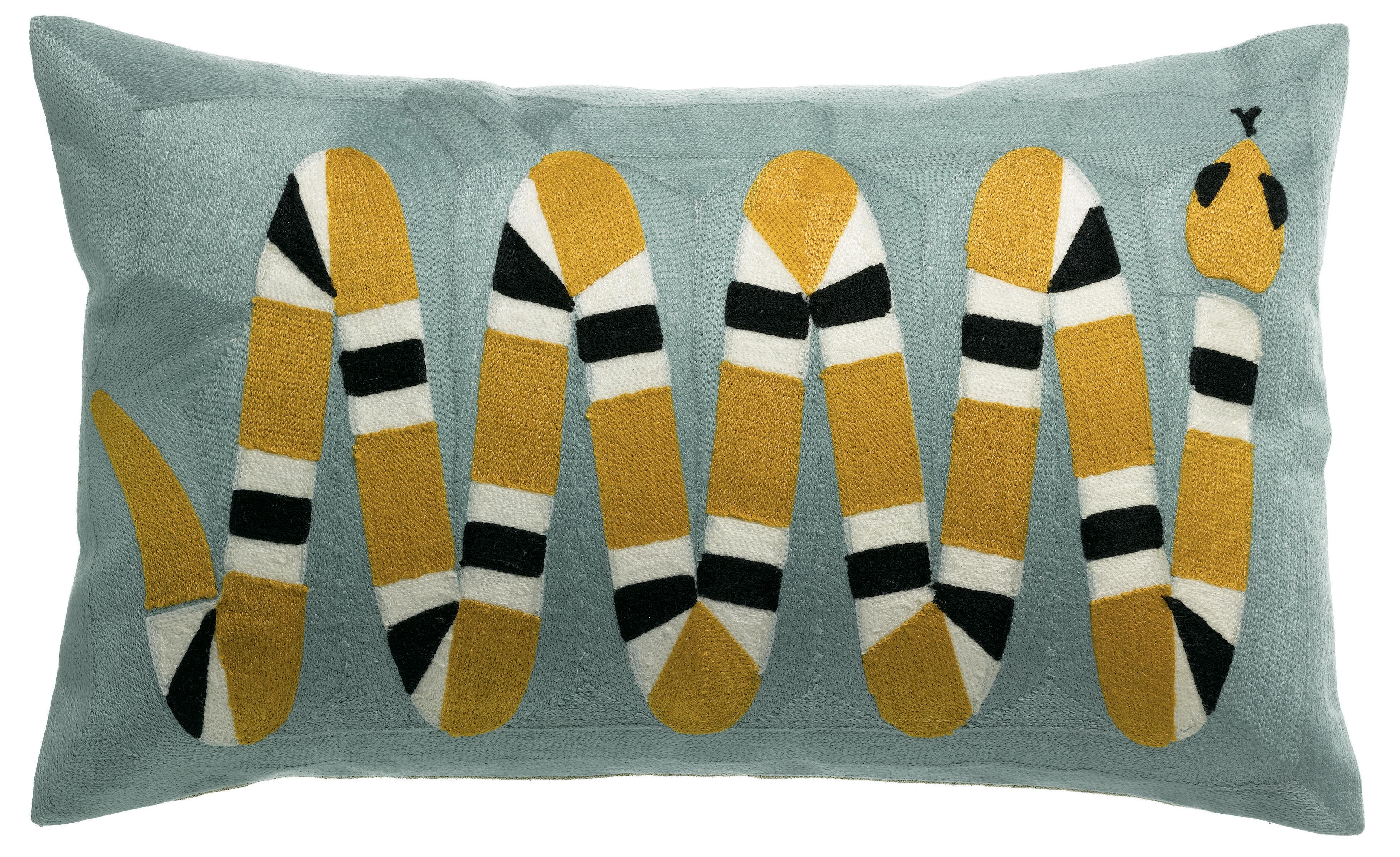 Coussin brod Yoka Ciel 30 x 50