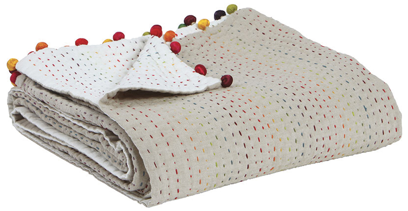 Plaid Gastounet multico 140 x 200