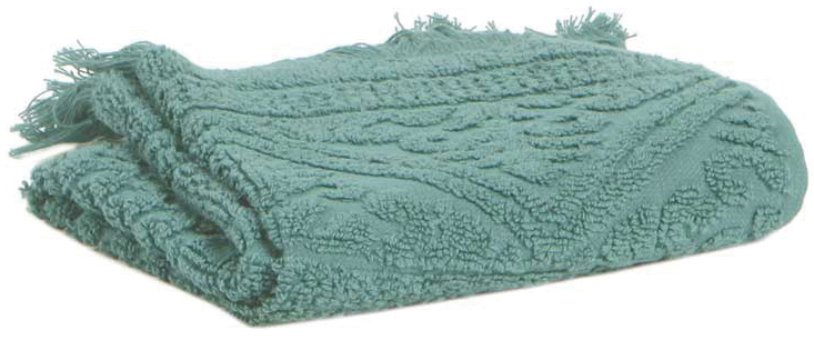 Serviette Toilette Zoe Vert de Gris 50 X 100