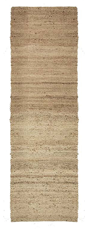 Tapis uni Jarod Naturel 60 x 200