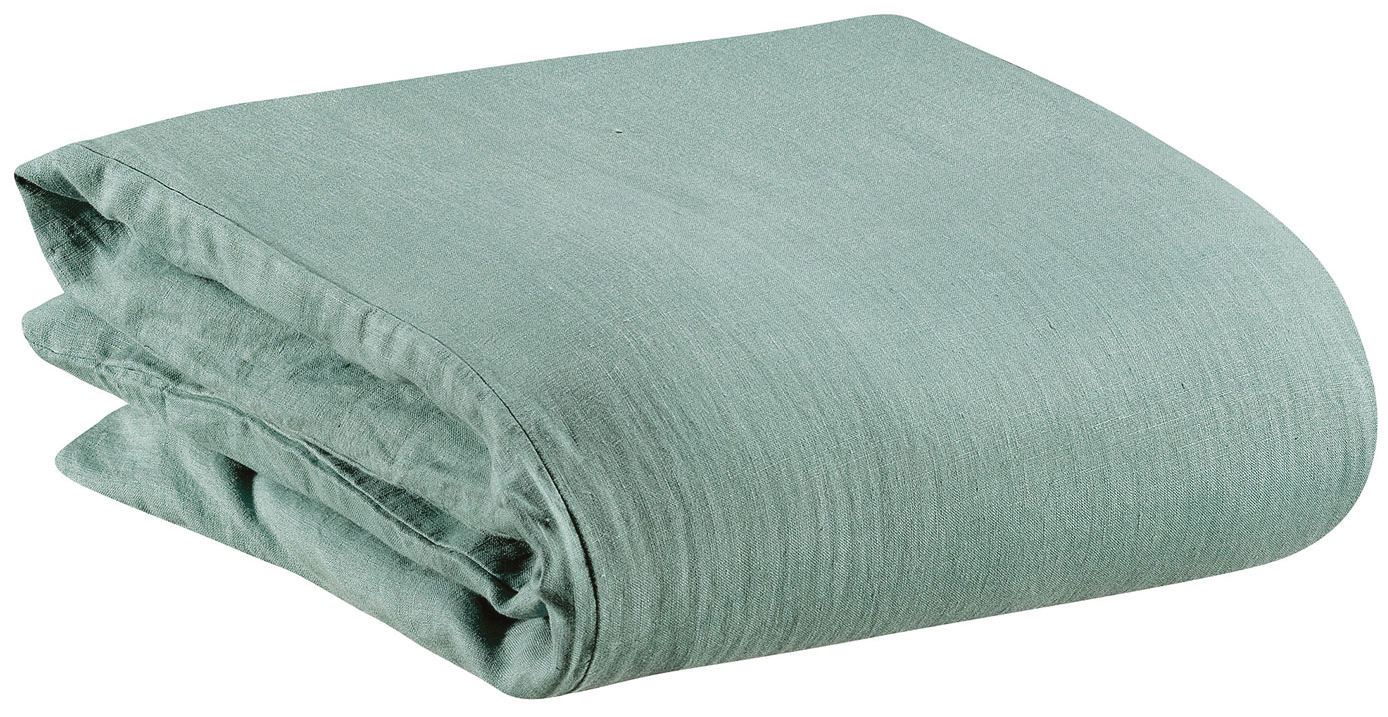 Housse de couette Zeff Vert de gris 260 x 240