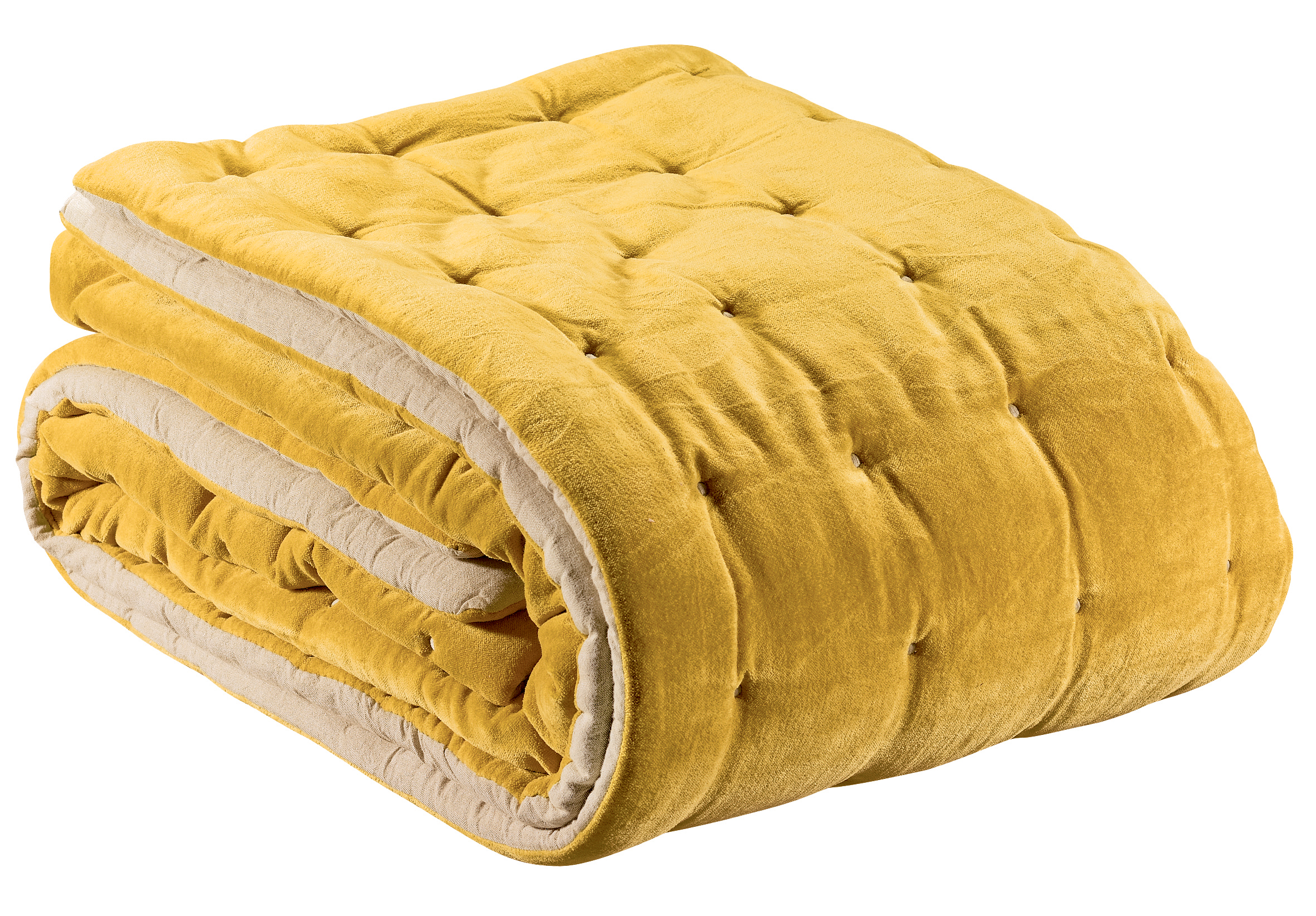 Jet uni Elise finition capiton Mais 240 x 260