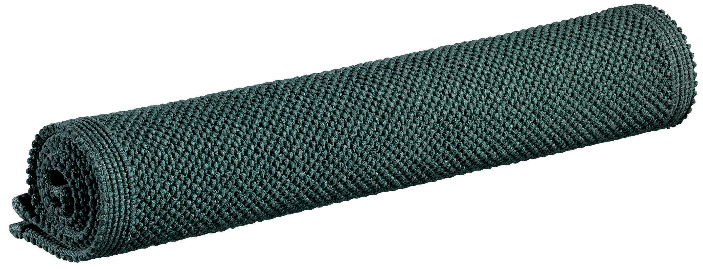 Tapis de bain uni Etia Prusse 54 x 64