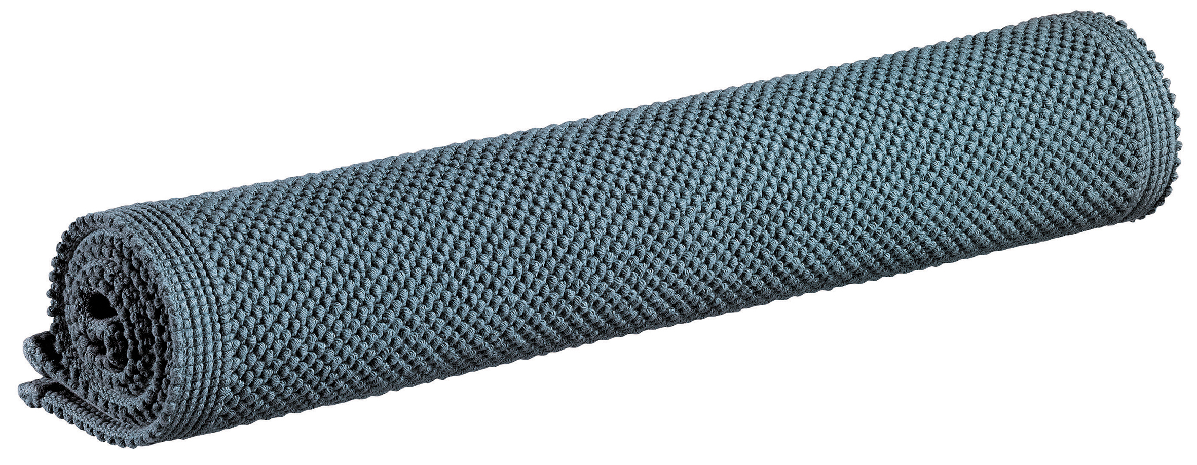 Tapis de bain uni Etia Indigo 54 x 110