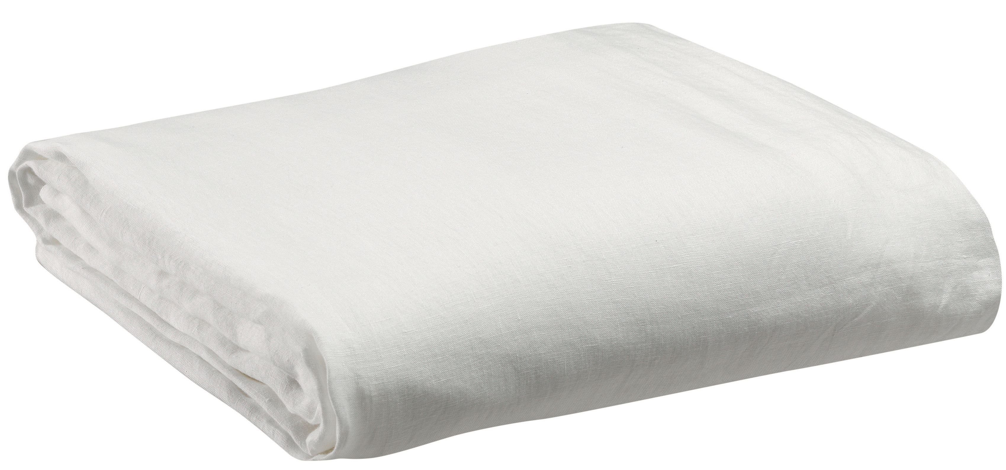 Drap housse Zeff Blanc 140x190 bonnet 30cm