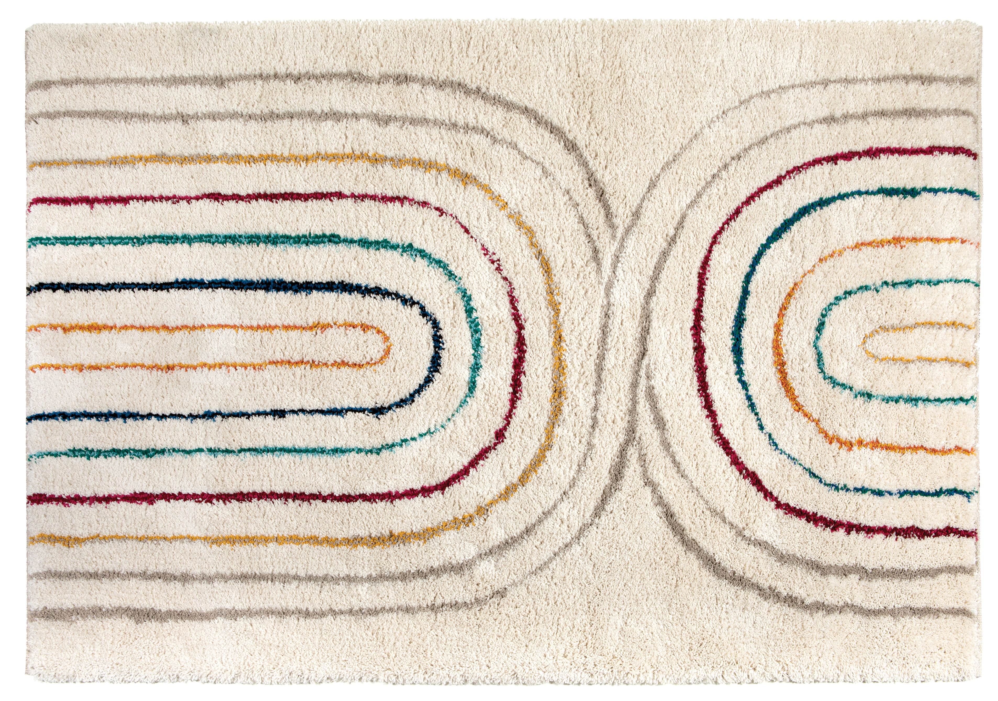 Tapis Zach 2 Multico 160 x 230 x 3 cm