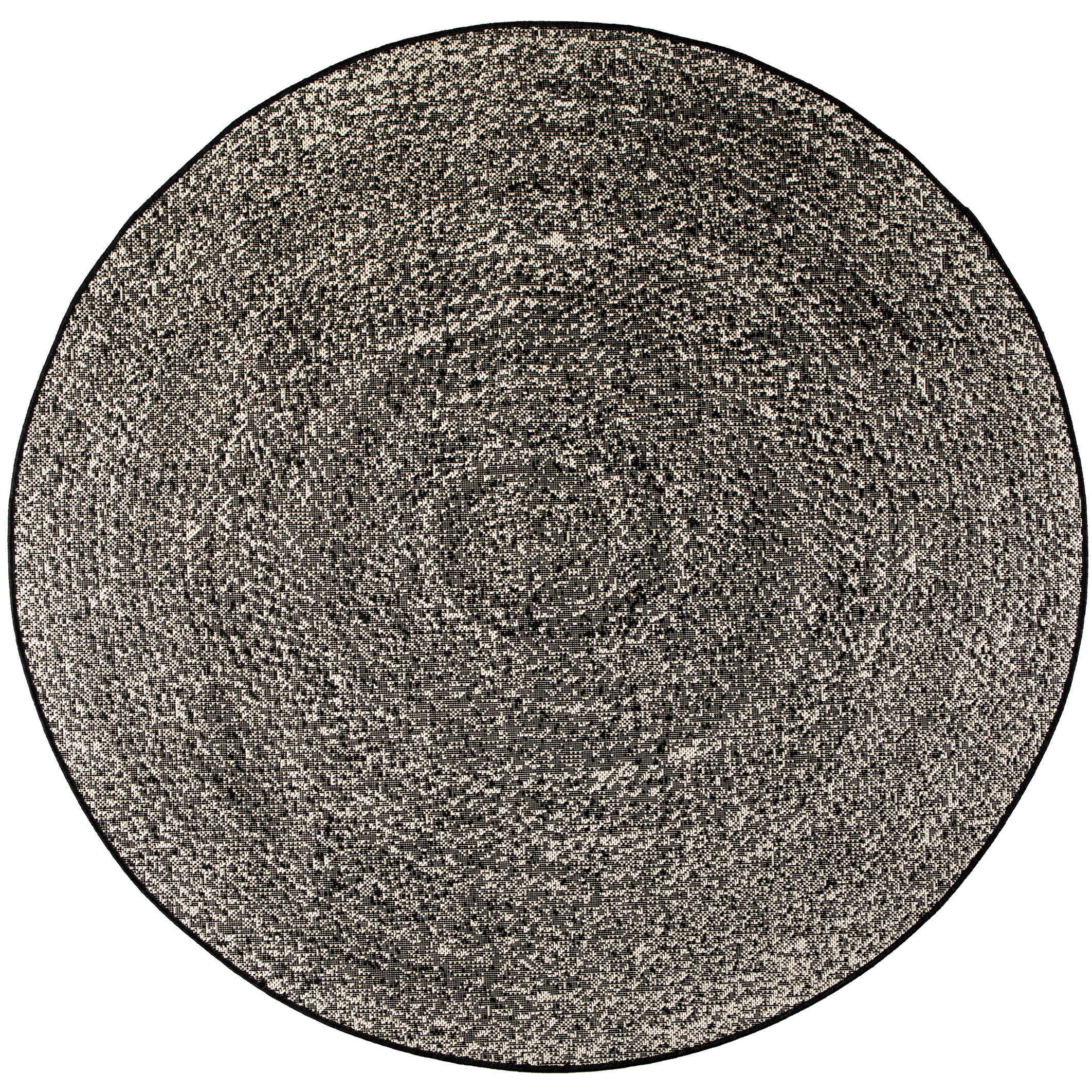 Tapis Malia 2 outdoor Tonnerre diamtre 160 cm