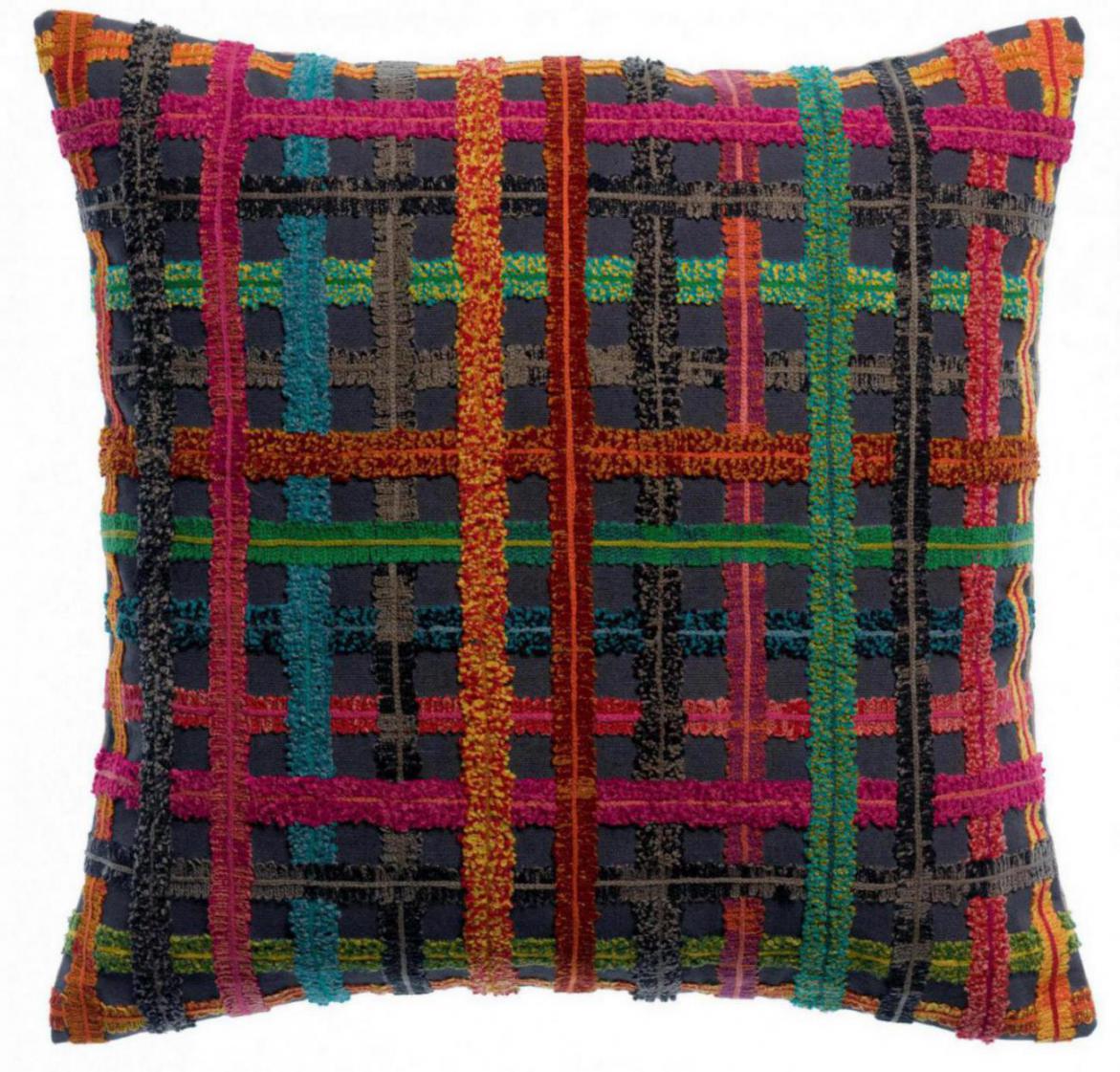 Coussin brod Soline Multico 45 x 45