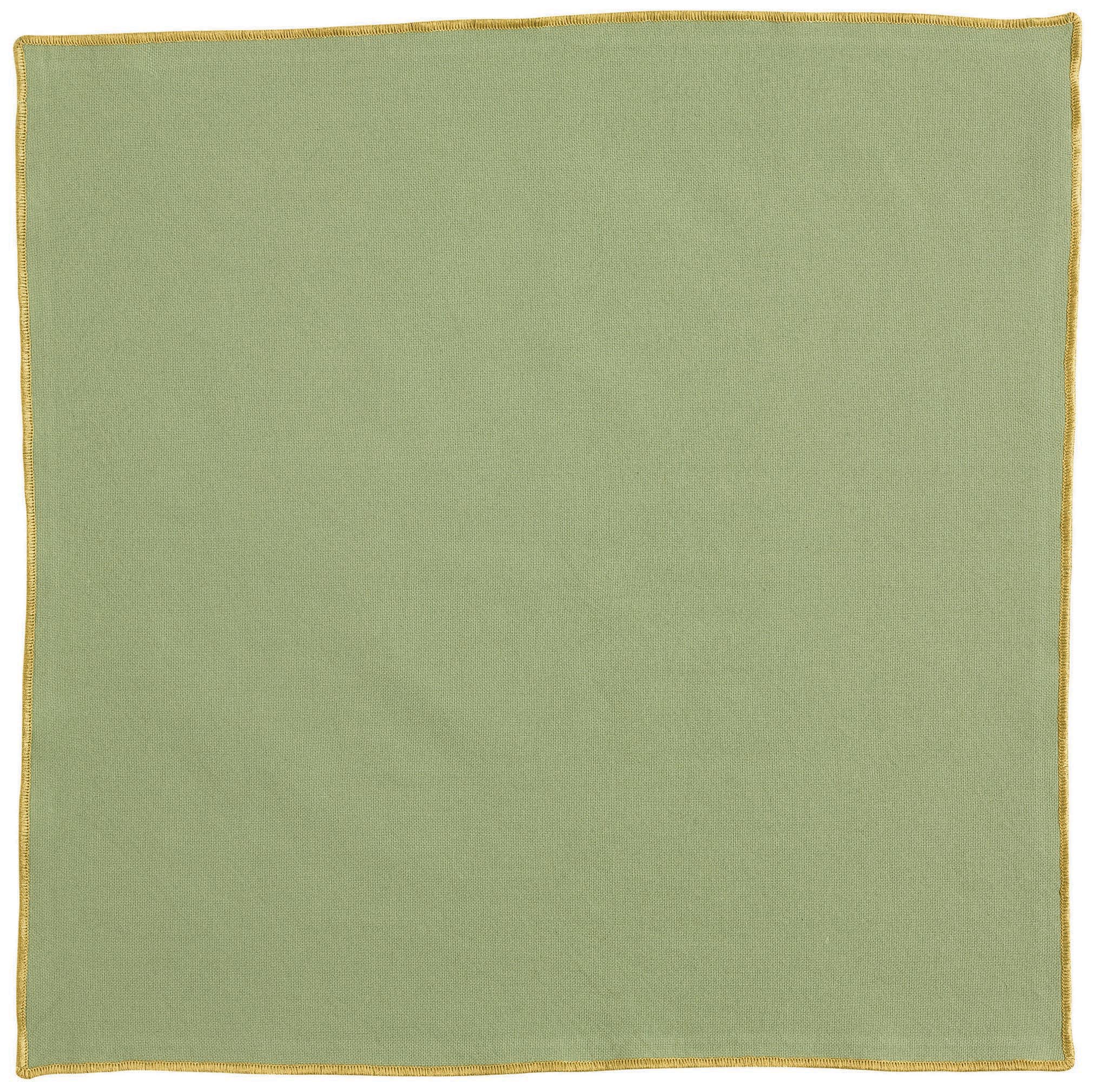 Serviette de table recycle Grace Amande 40 x 40