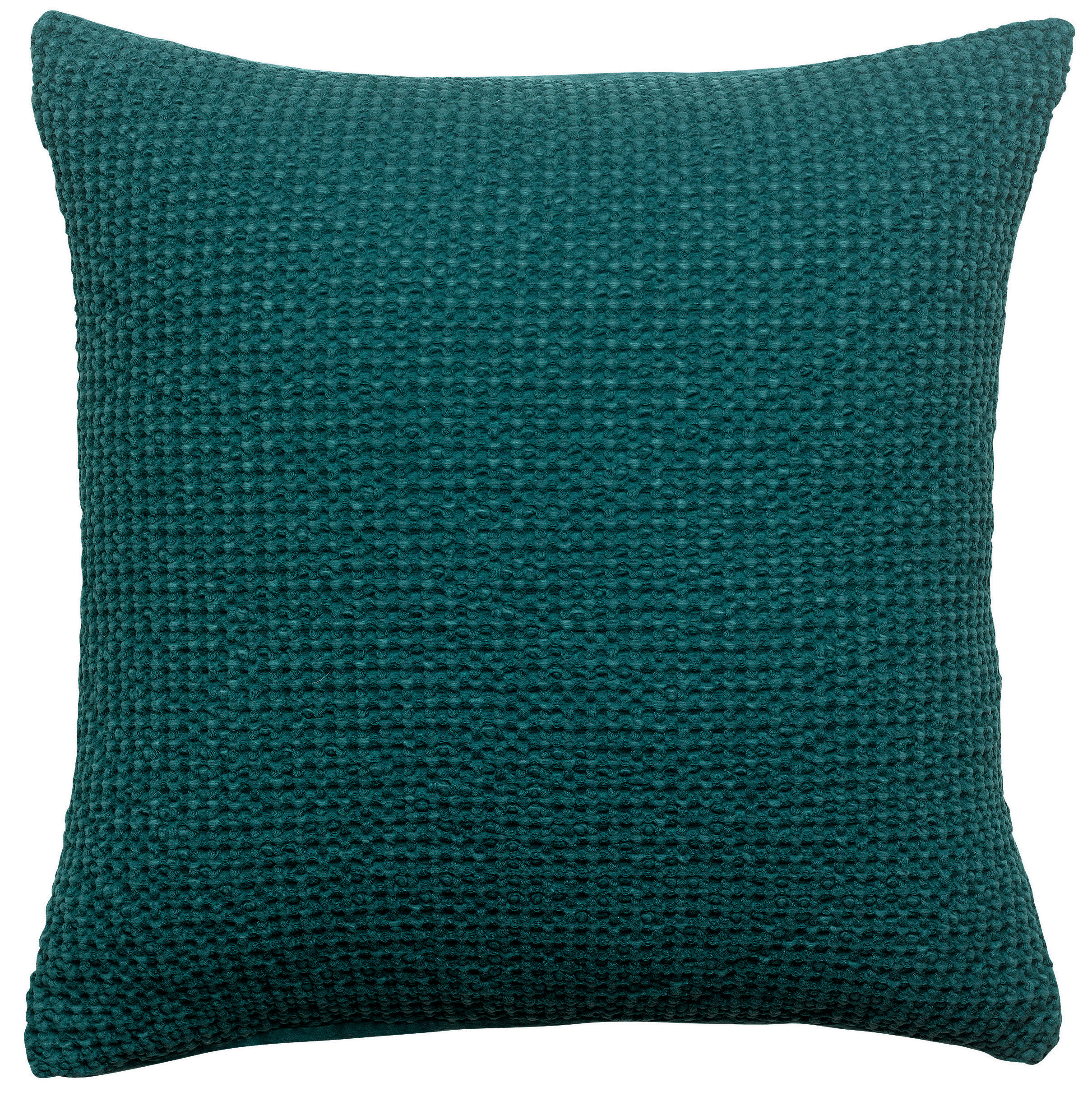 Coussin recycl Maia Ptrole 45 x 45
